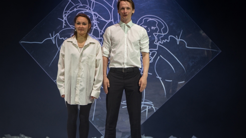  Санкт-Петербургский театр «МАСТЕРСКАЯ». Дорогие зрители, вчера на основной сцене Мурманского областного драматического театра состоялся спектакль «Любовные письма»  - иллюстрация новости Мурманского областного драматического театра