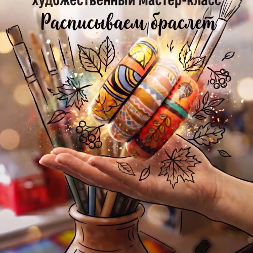 Арт-антракт. Расписываем браслет